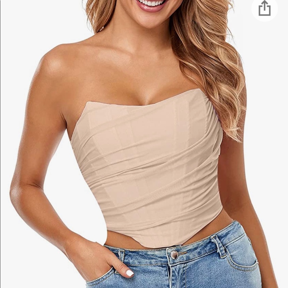 ARJUNGO WOMENS CORSET TOP NWT SIZE 8-10